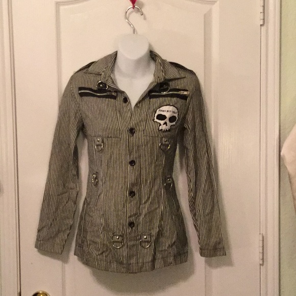 Tripp nyc Tops - Vintage 90s punks not dead xs small